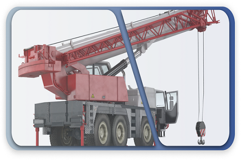 Кран 25 тонн в работе