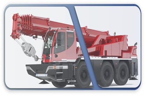 Кран 50 тонн для промышленного монтажа